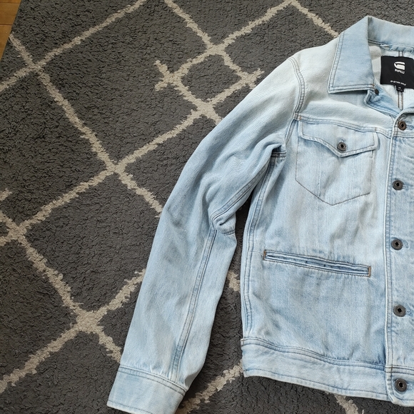 G-Star Raw D-Staq Denim Jacket Size Medium - Picture 9 of 14